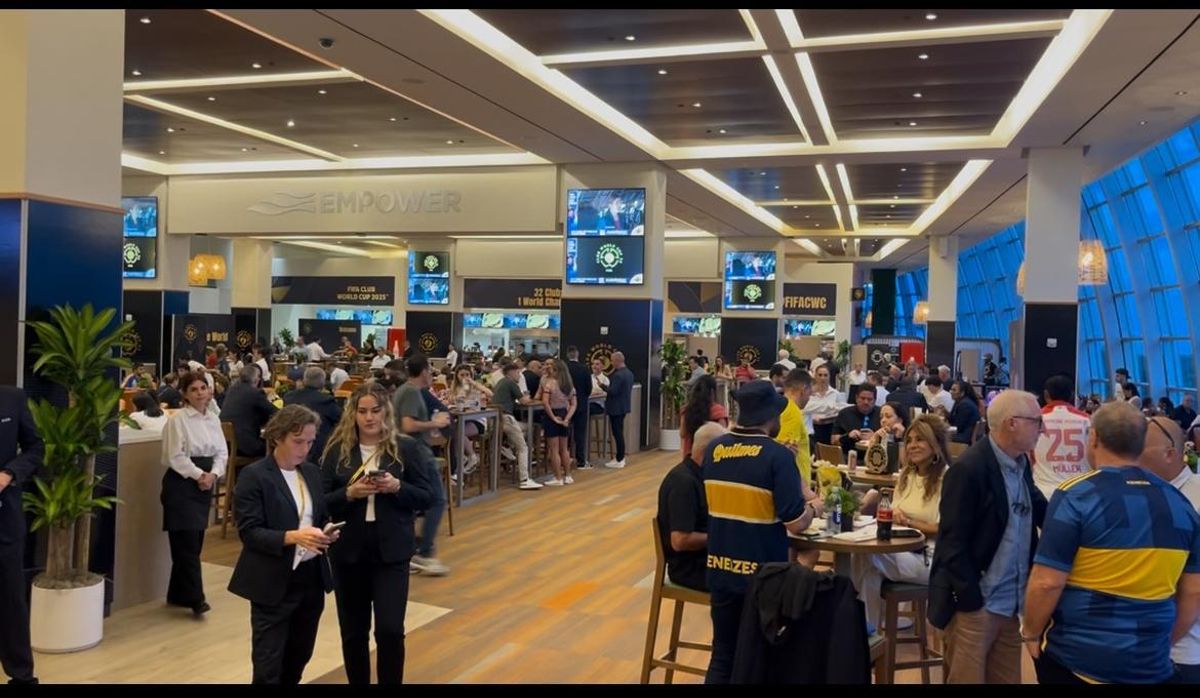 Aspecto de la zona VIP del Hard Rock Stadium.