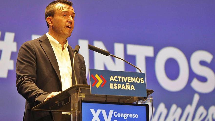 Vicent Mompó, en el congreso del que salió presidente.