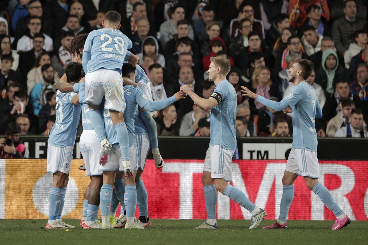 Valencia - Celta de Vigo.