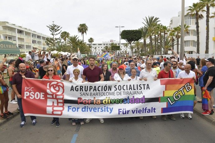 Desfile del Gay Pride en Maspalomas post-Covid