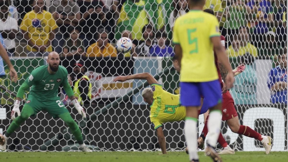 La tijera de Richarlison ante Serbia, elegido mejor Gol del Mundial 2022.