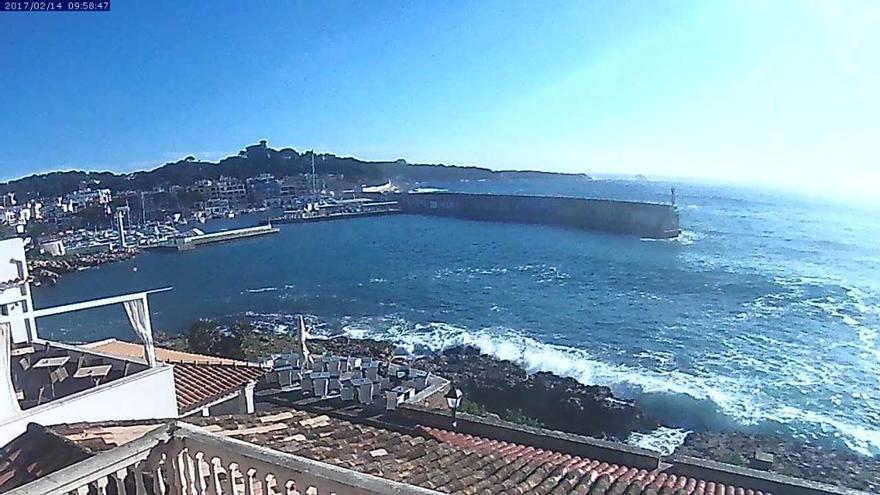 Ideales Wetter am Dienstagvormittag (14.2.) in Cala Ratjada.