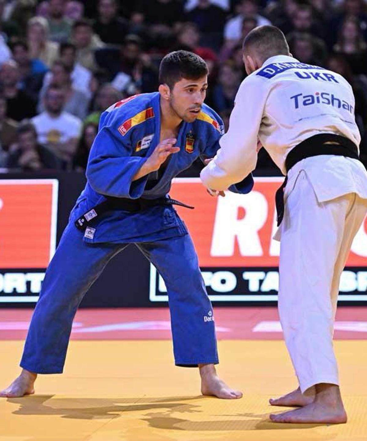 Garrigós (i) en una competición anterior. | EL DÍA