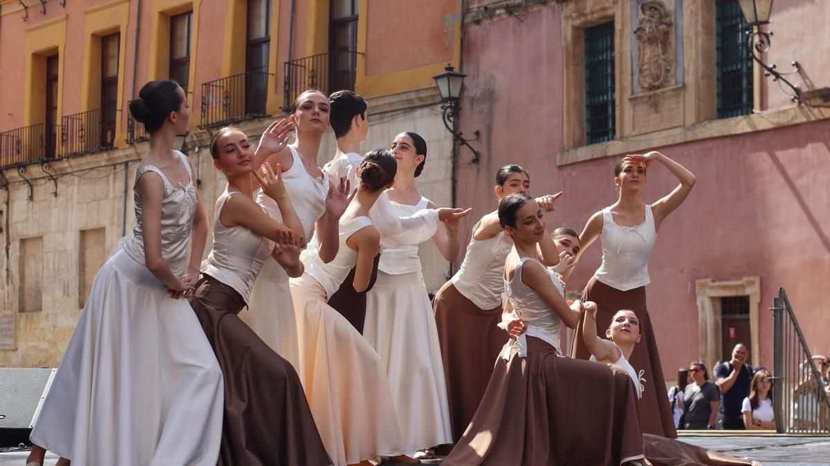 Exhibición de danza del Conservatorio Profesional de Murcia.