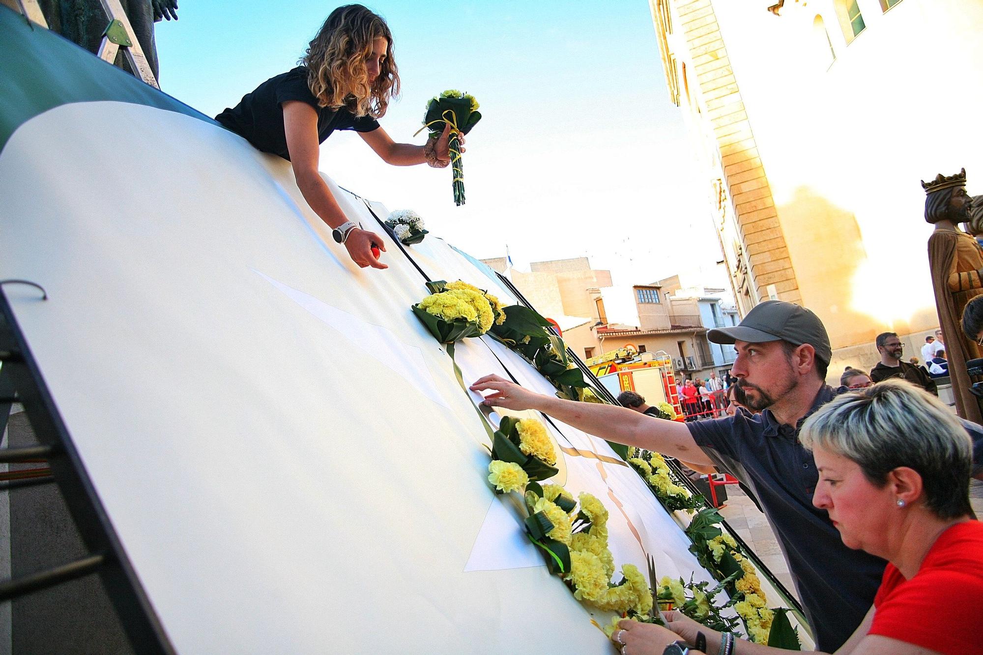 Galería de fotos de la ofrenda a Sant Pasqual en las fiestas de Vila-real