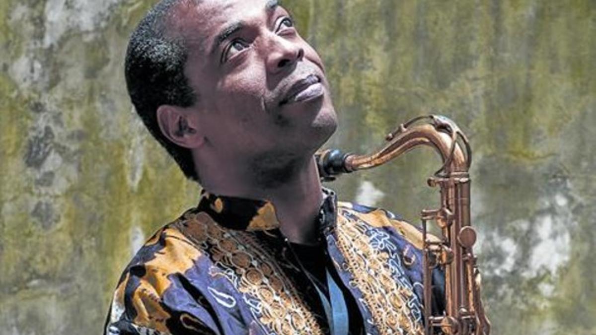El cantante y saxofonista nigeriano Femi Kuti.
