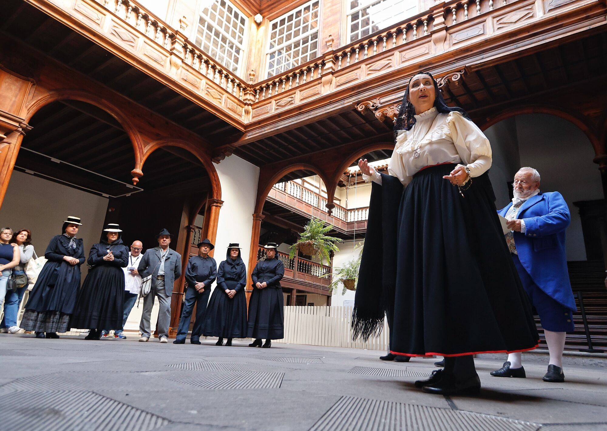 Recreación del milagro del Señor de las Tribulaciones