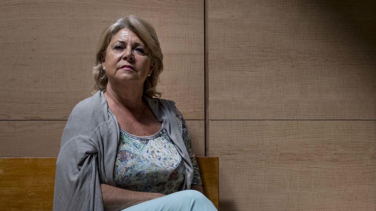 María José Picó, presidenta de la Asociación de Víctimas de Alicante: Bebés Robados. | PILAR CORTÉS