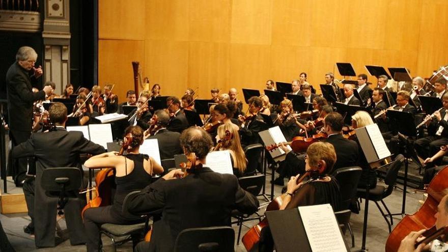 Imagen de archivo de un concierto de la Orquesta Filarmónica de Málaga.