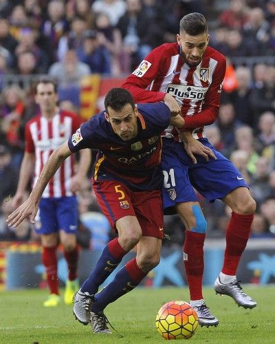 Las imágenes del Barcelona y Atlético