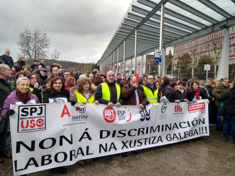 "Histórica" movilización de empleados judiciales