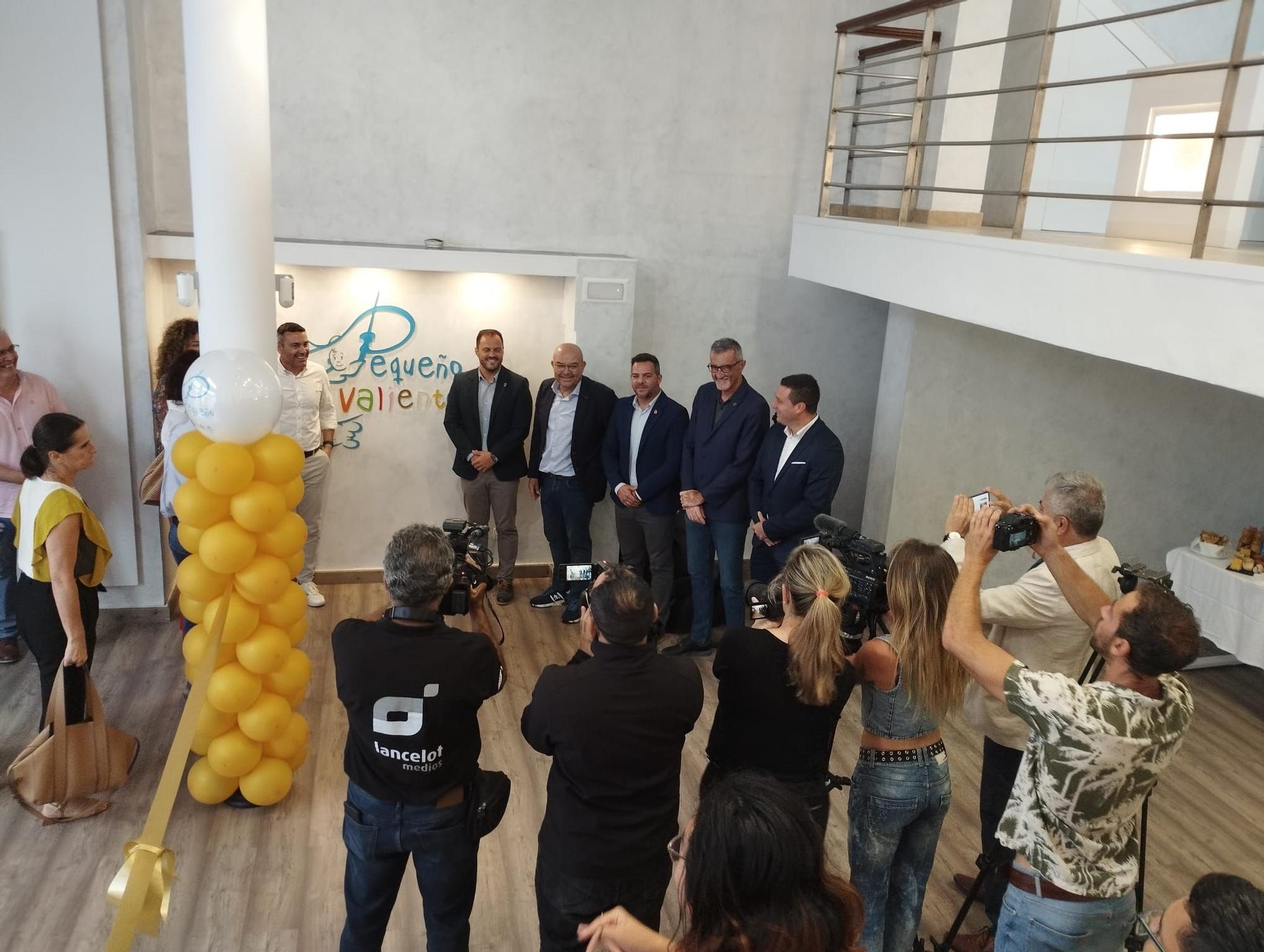 La Fundación Canaria de Niños con Cáncer Pequeño Valiente inaugura su nueva sede en Arrecife