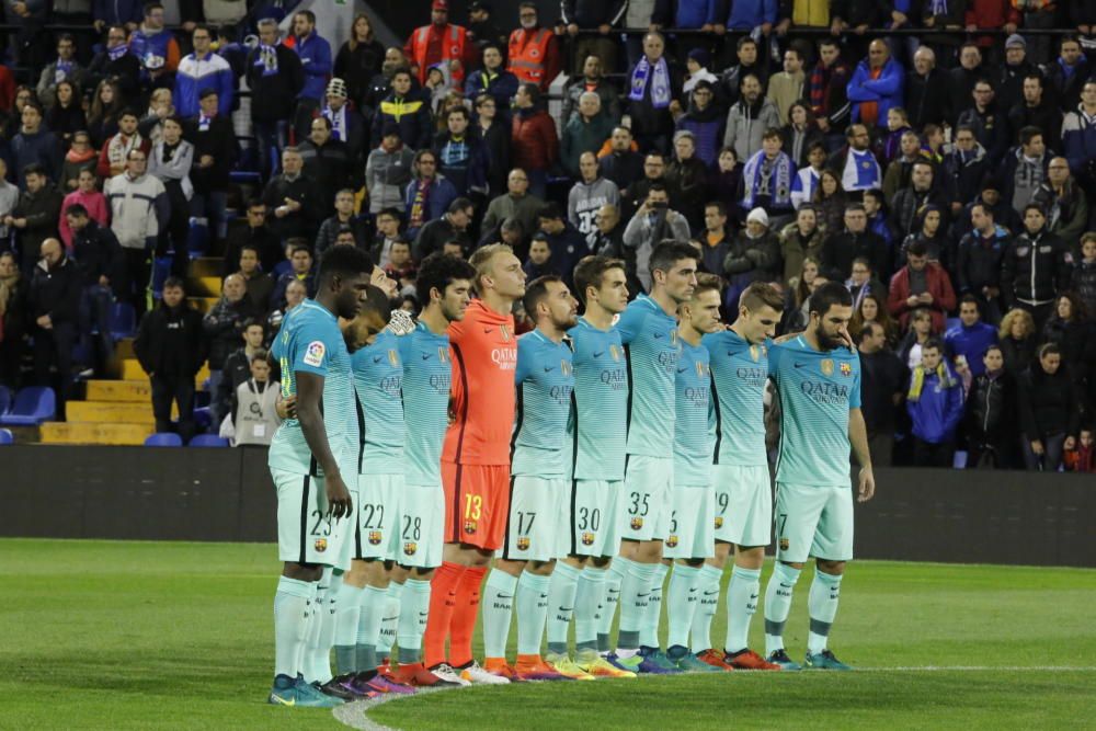 El Hércules llega vivo al Camp Nou