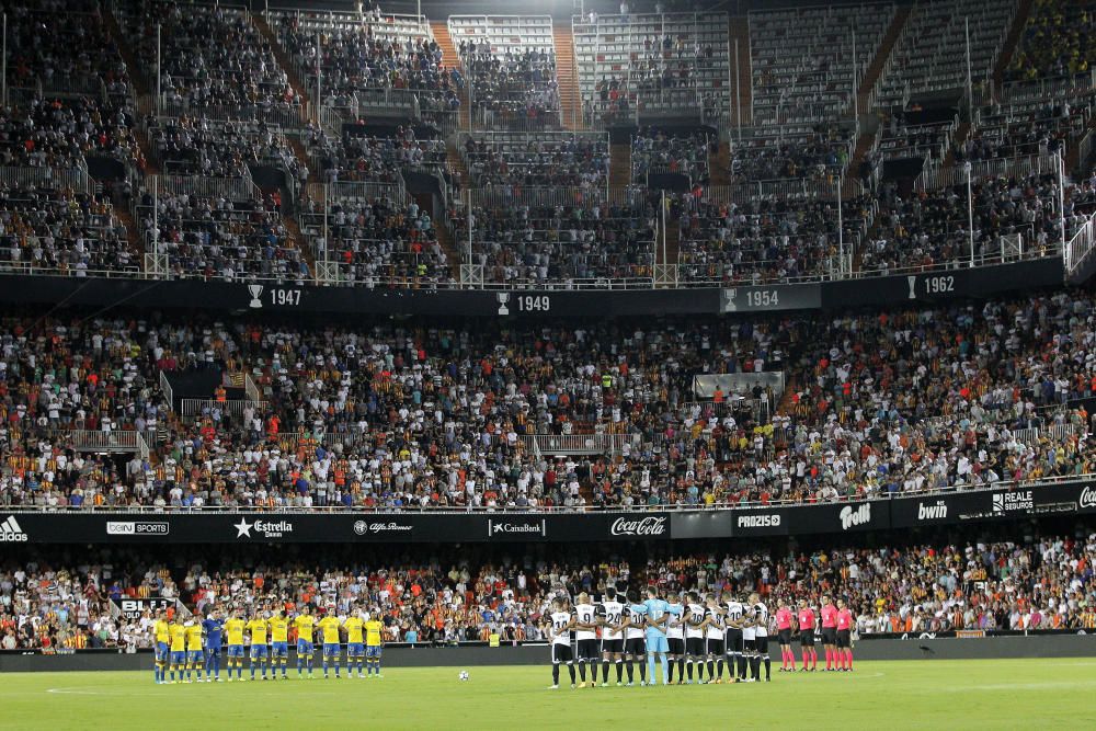 Valencia - Las Palmas, en imágenes