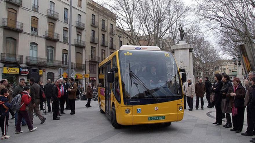 L&#039;autobús elèctric de la ciutat és el primer que hi ha a Catalunya.