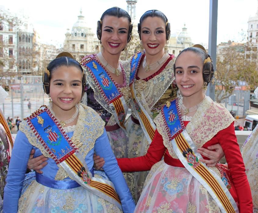 Marta Sahuquillo, María Urios, Paula Miquel y Lola Palanca