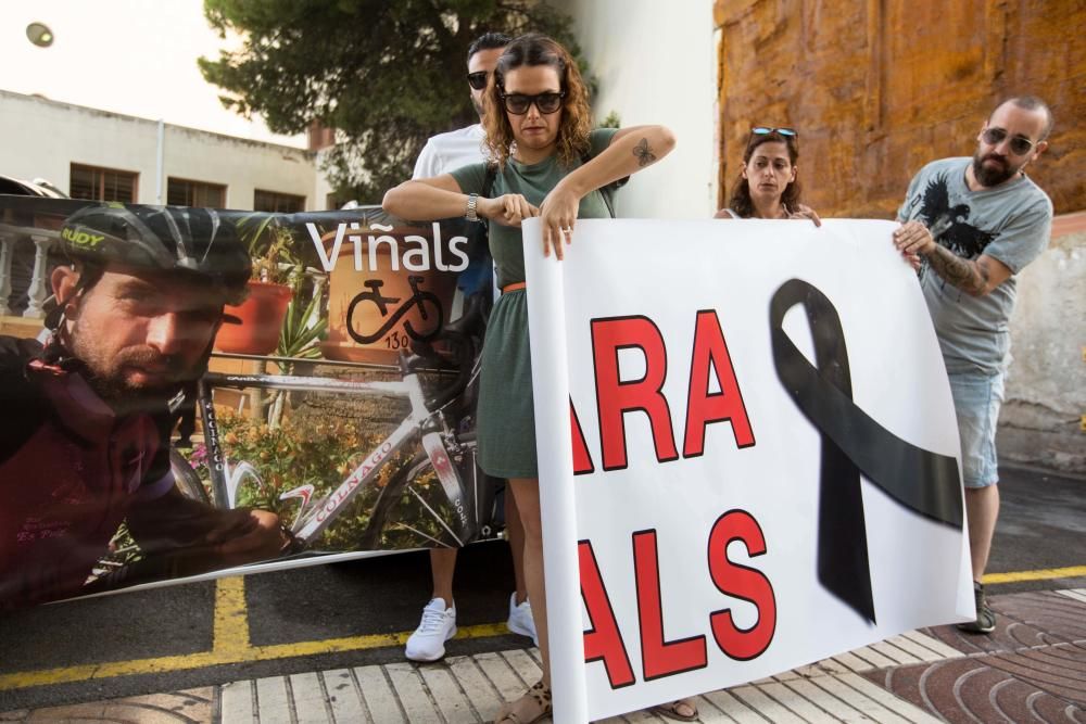 Manifestación pidiendo justicia para Daniel Viñals