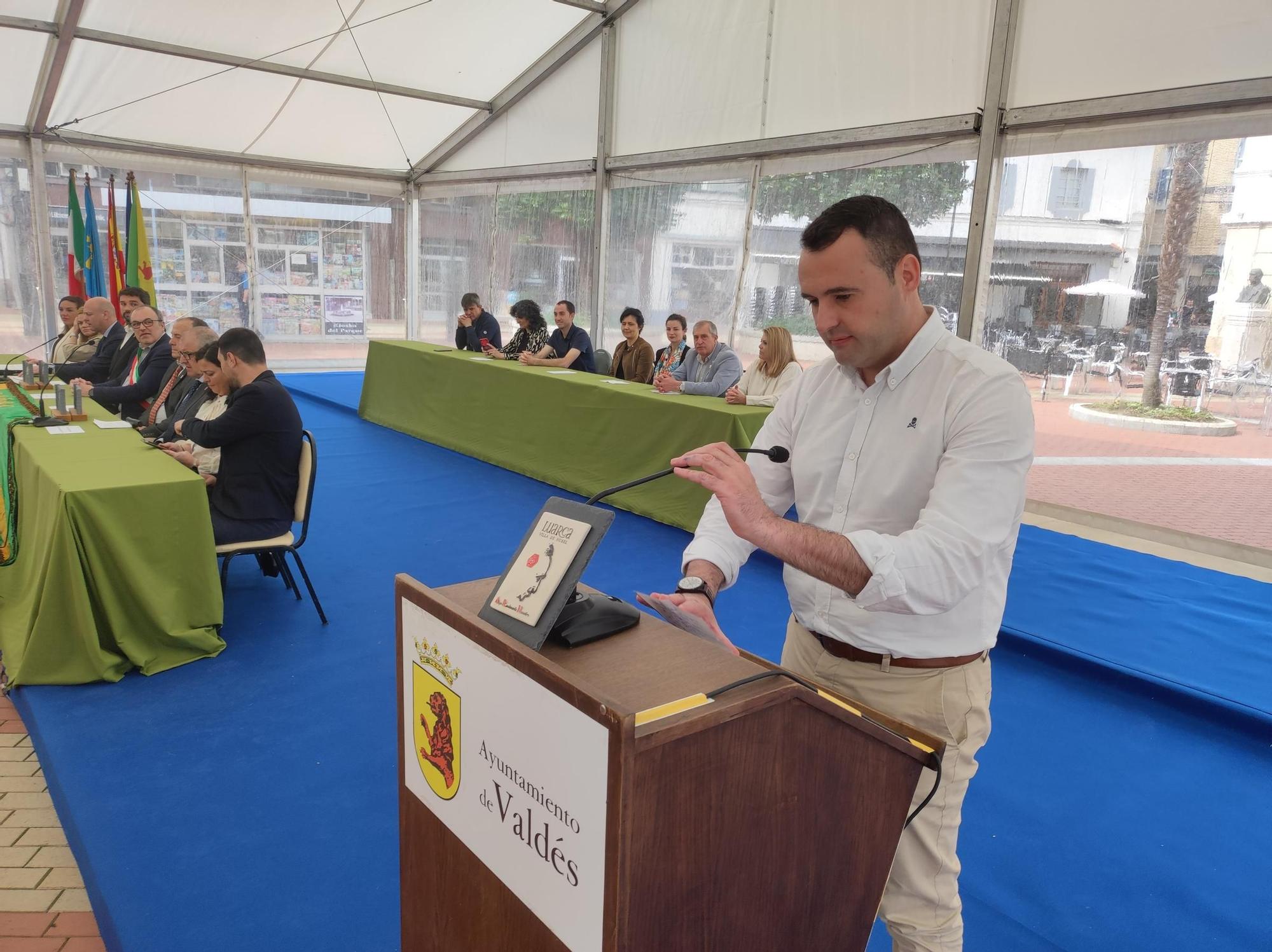 En imágenes: Luarca se viste de gala para hermanarse con la localidad italiana patria de Camillo Golgi