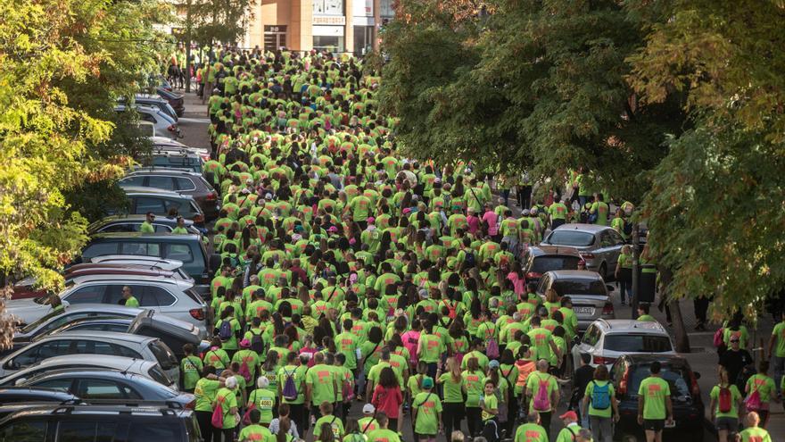 Más de 7.000 zamoranos con la marcha &quot;Mucho x vivir&quot;