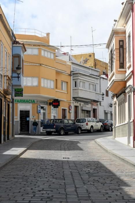 25-03-20 GRAN CANARIA. TELDE. TELDE. Recorrido por la ciudad de Telde para vera su desolación.   Fotos: Juan Castro.  | 25/03/2020 | Fotógrafo: Juan Carlos Castro