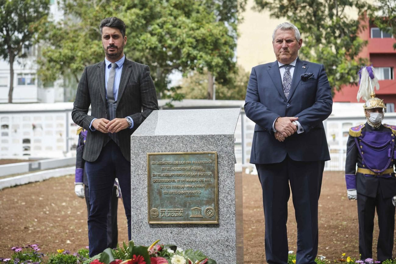 Acto en recuerdo de las víctimas del accidente de Los Rodeos