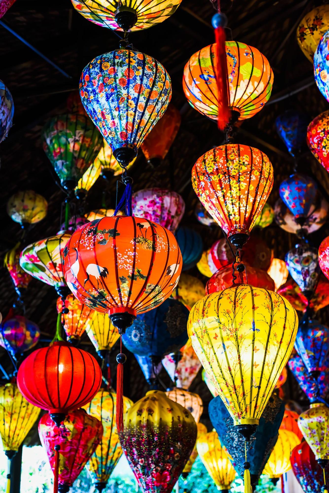 Las luces son el símbolo de Hoi An.