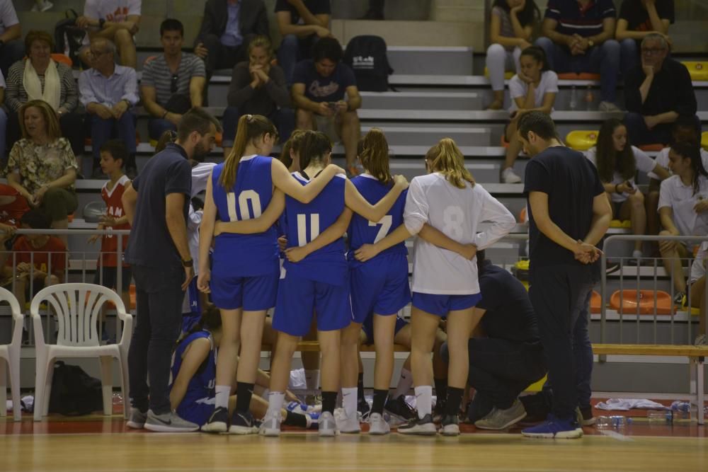 Final Four de baloncesto femenino en el Palacio de los Deportes de Cartagena