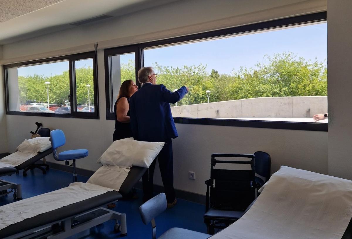 FOTOS | La visita al nuevo edificio ambulatorio del Hospital de Manacor, en imágenes