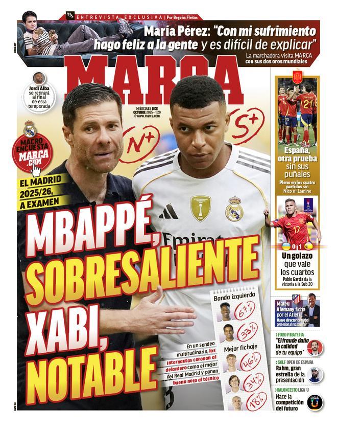 Estas son las portadas de la prensa deportiva de hoy