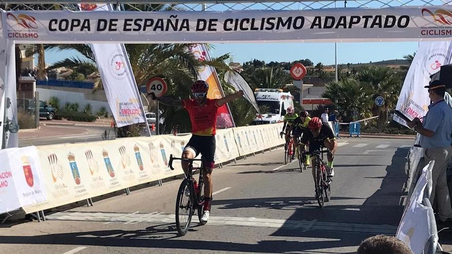 El ciclista Rubén Tanco, campeón de la Copa de España por segundo año consecutivo