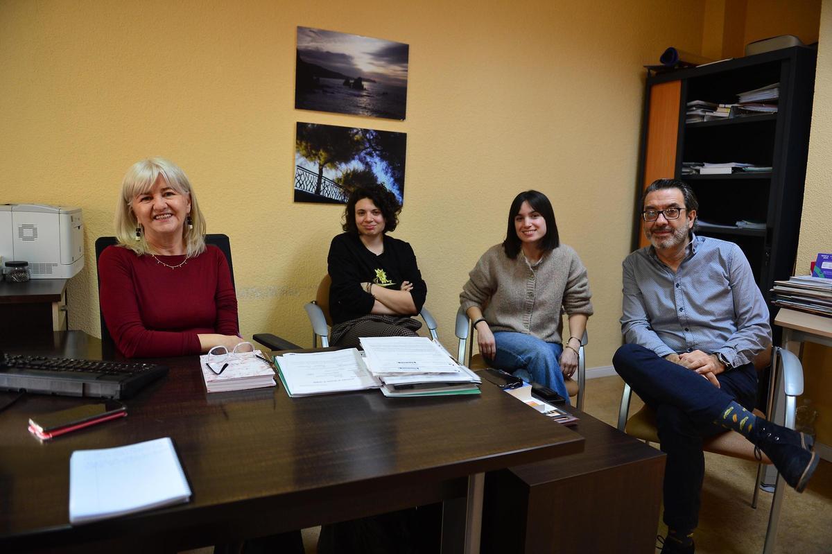 Parte del equipo de salud mental de Plasencia que también ha resultado premiado.