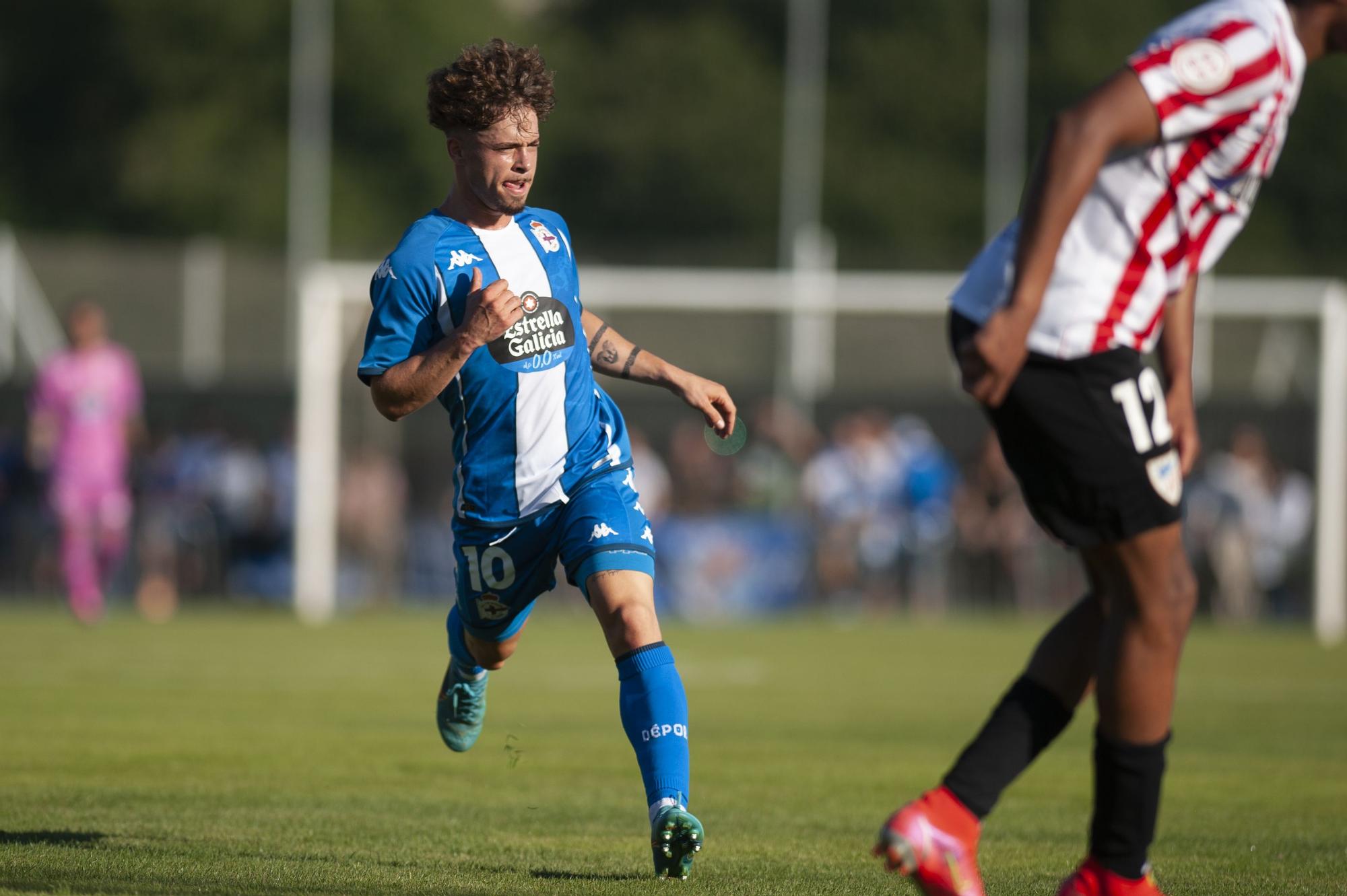 Las imágenes del debut del Deportivo en pretemporada, ante el Atlético Arteixo.