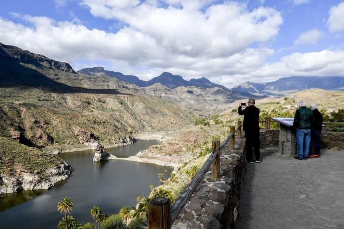 GRAN CANARIA 26-01-2019  SANTA LUCIA DE TIRAJANA-SAN BARTOLOME DE TIRAJANA. Fotos al macizo de Amurga. Fotos a los terrenos de la familia de Román comprados por el Cabildo.  FOTOS: JUAN CASTRO