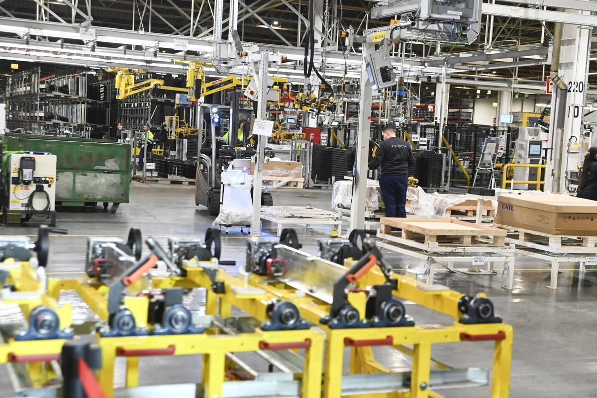 Fábrica de vehículos.