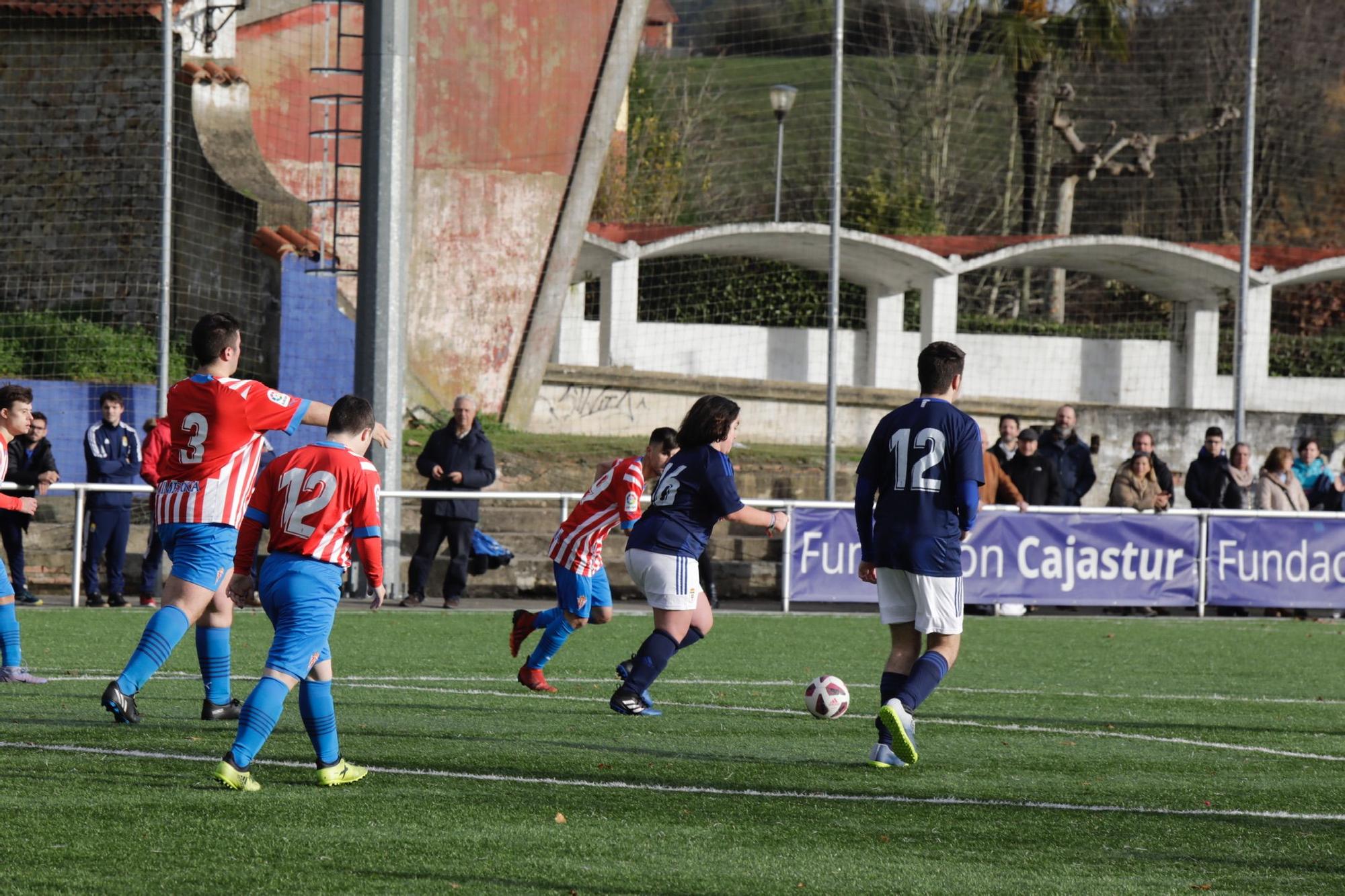 El derbi asturiano genuine, en imágenes