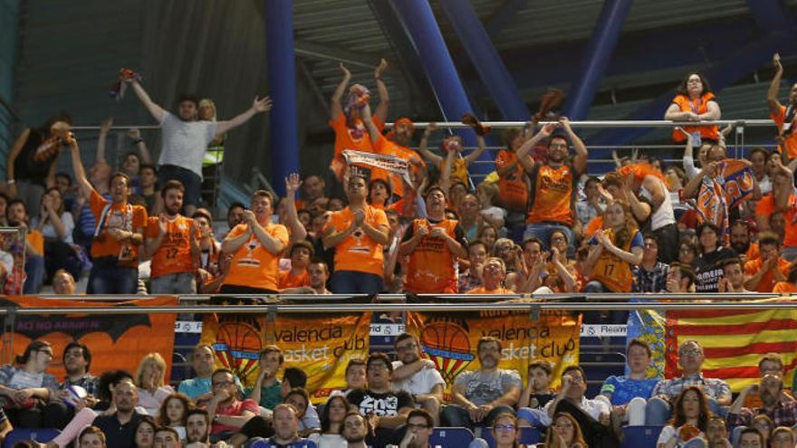 Afición del Valencia Basket.