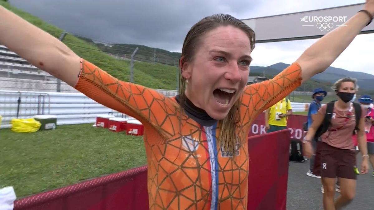 Annemiek Van Vleuten, oro olímpico en contrarreloj.