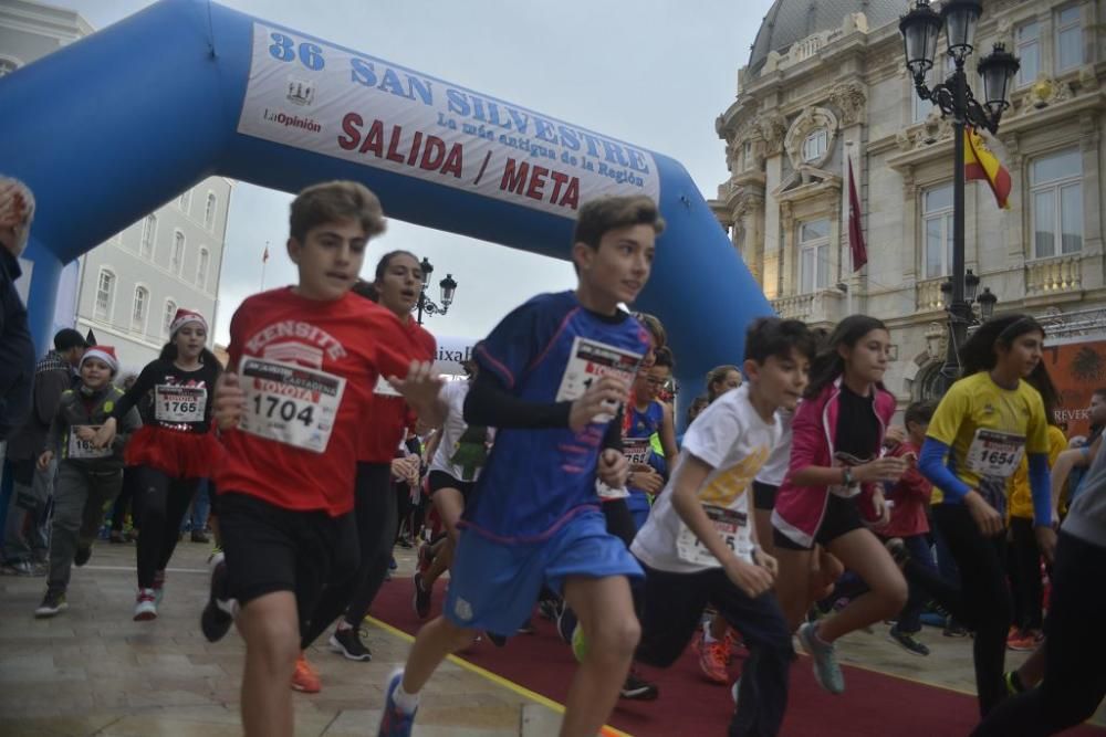 San Silvestre de Cartagena: Categorías infantiles