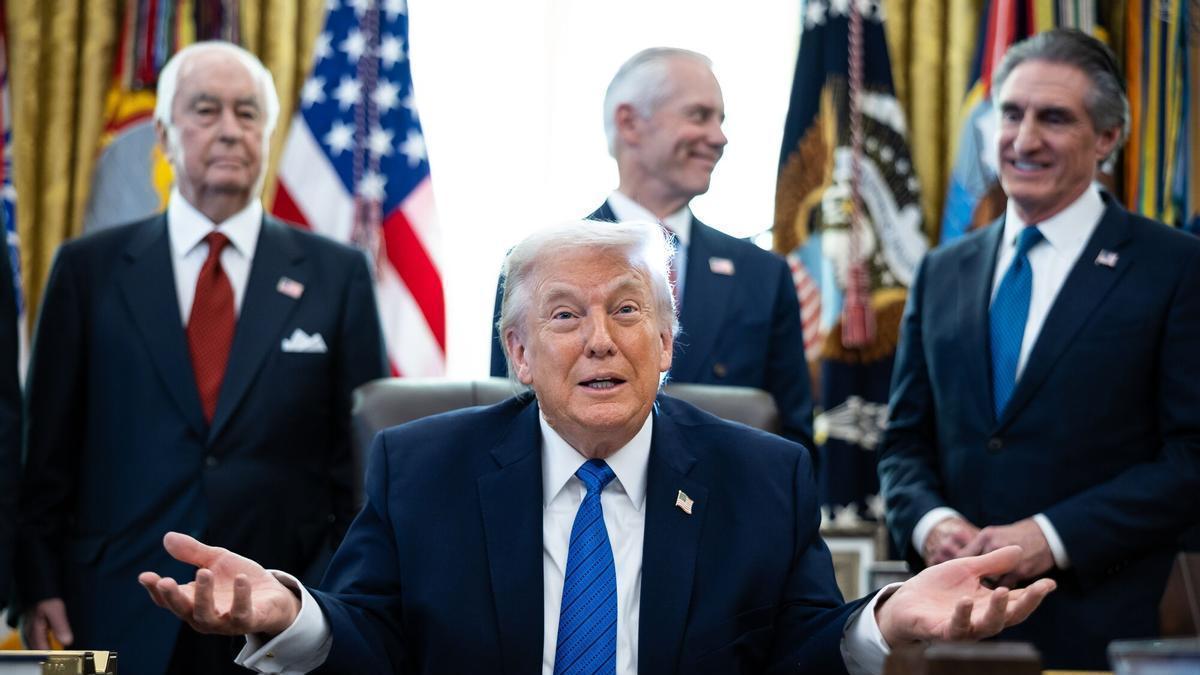 El presidente de los Estados Unidos, Donald Trump.