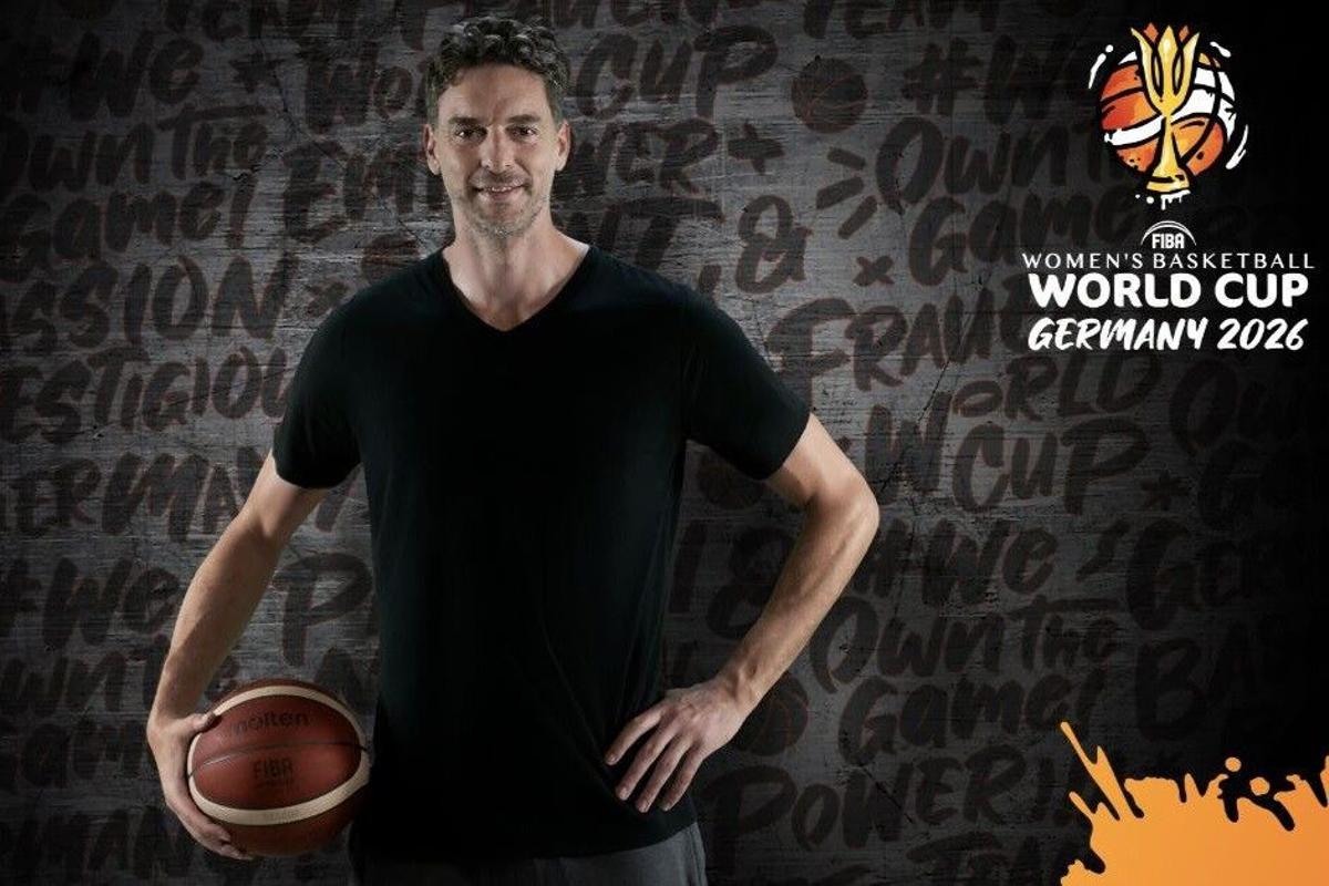 13/03/2026 La FIBA nombra a Pau Gasol embajador global de la Copa del Mundo Femenina 2026. EUROPA ESPAÑA DEPORTES FIBA