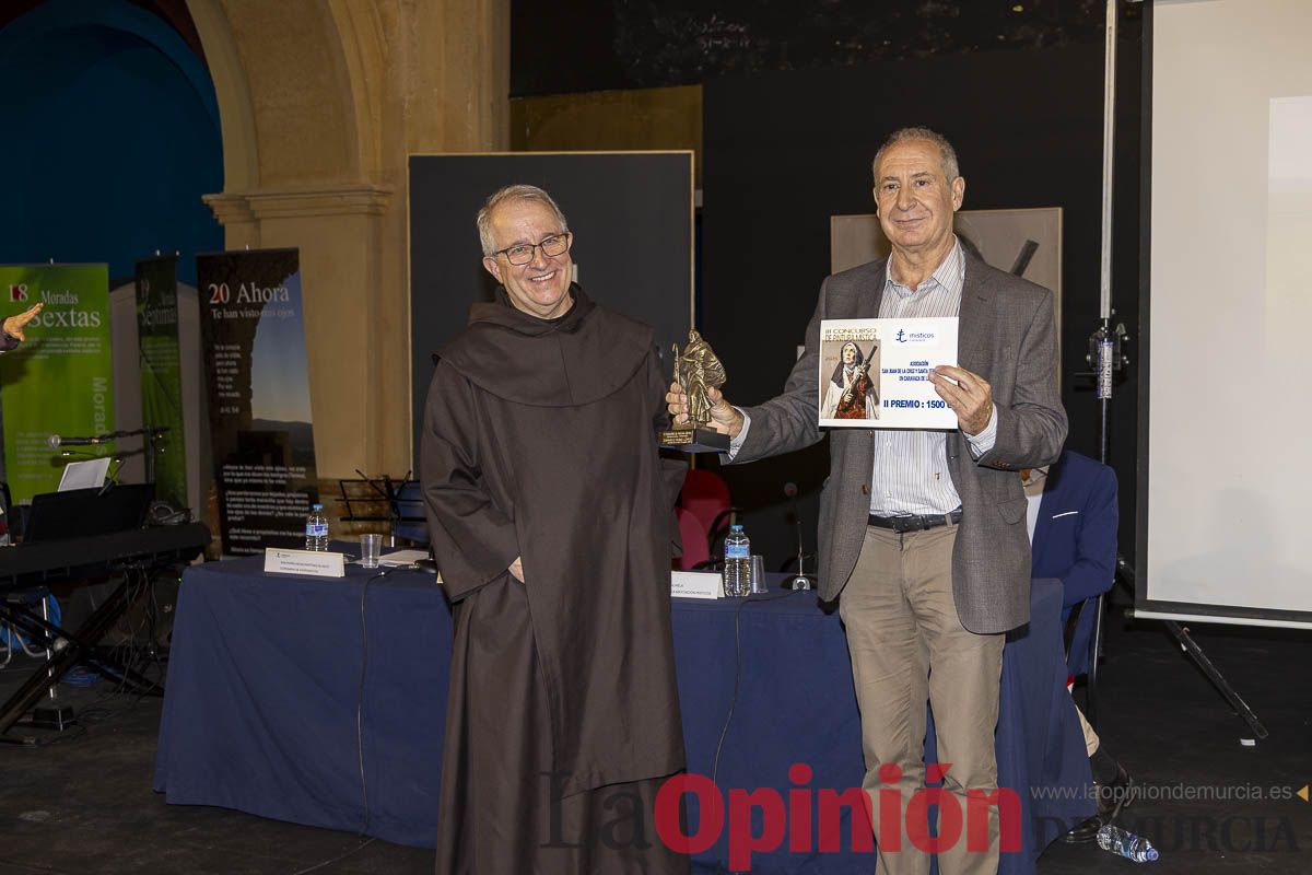 Así fue la entrega de premios del III concurso de pintura Mística en Caravaca de la Cruz
