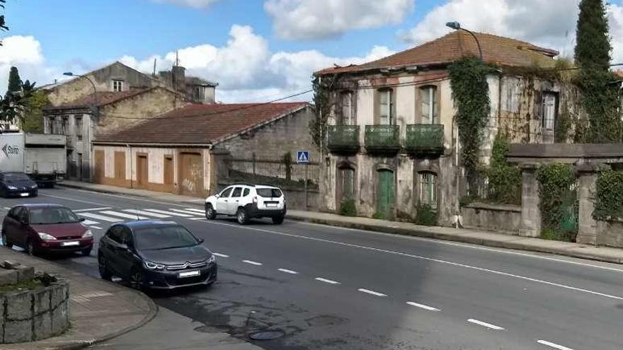 Viviendas que el BNG pide proteger en O Portádego.