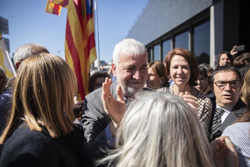 Arribada de Jami Matamala a Girona