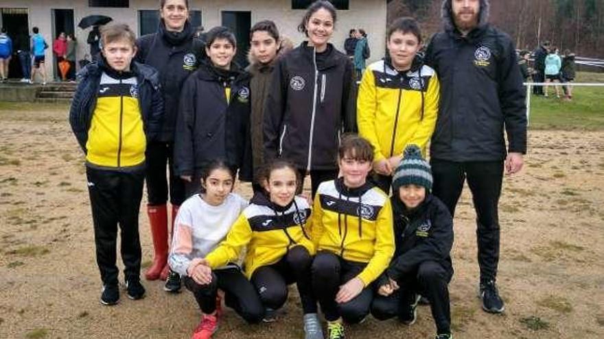 El atletismo estradense, en el provincial de cross