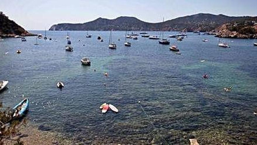 Panorámica de la bahía de Porroig.