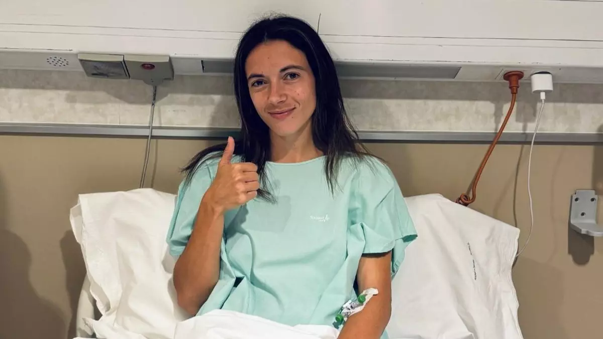 Aitana Bonmatí recibe el alta hospitalaria por su meningitis vírica, pero aún no viaja a la Eurocopa