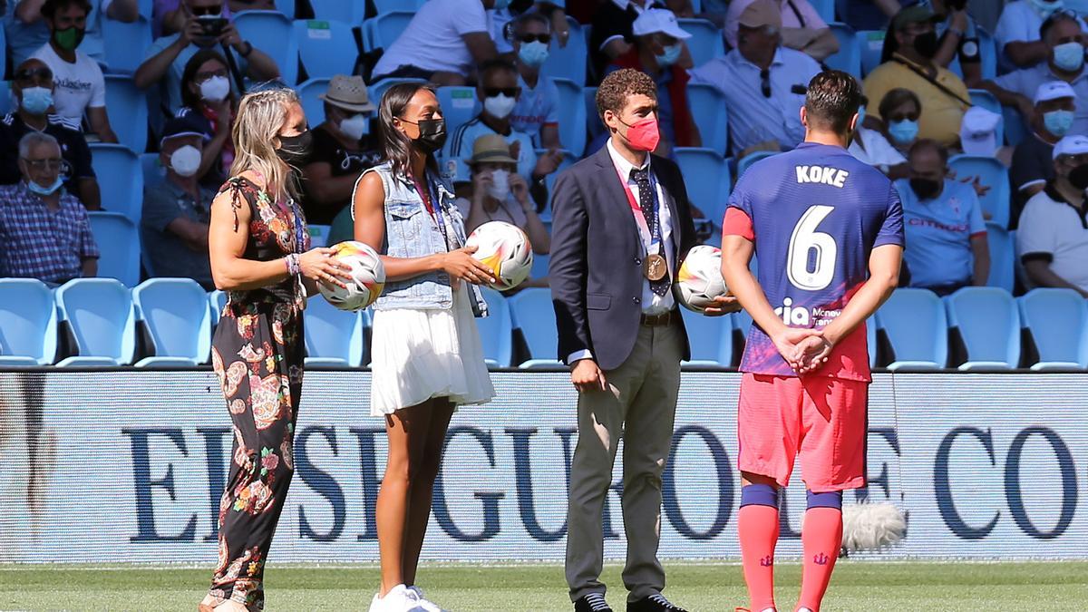 El Celta-Atlético, en imágenes