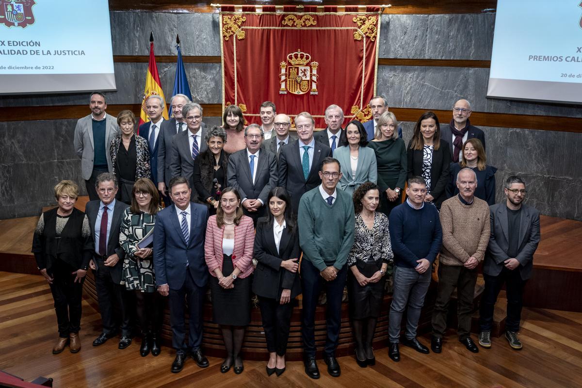 20 DICIEMBRE 2022;PREMIOS;CALIDAD;JUSTICIA;CGPJ;GALARDONES;RECONOCER;LABOR;ADMINISTRACIÓN;CALIDAD;SERVICIO PÚBLICO;GESTIÓN