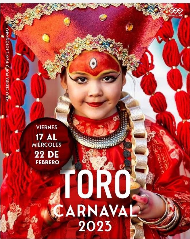 Cartel anunciador de las fiestas de carnaval de Toro