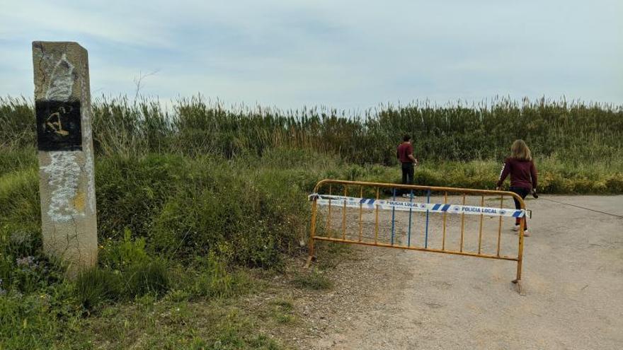 Clot de la Mare de Déu, paraje donde apareció el cadáver de la mujer. | LEVANTE-EMV